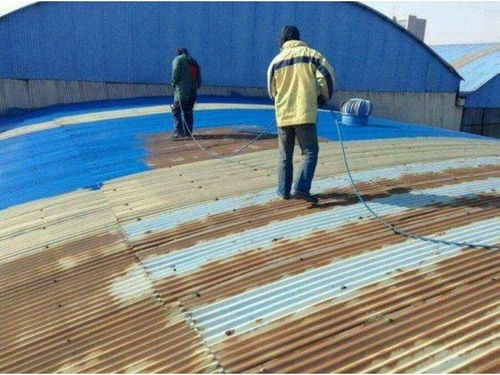 彩鋼頂噴漆連工帶料多少錢一平方？